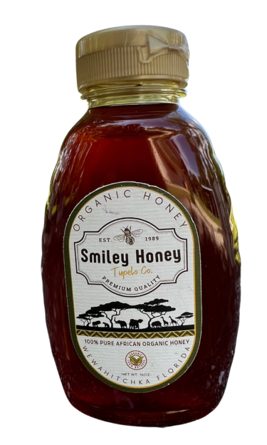 Organic Honey -- Smiley Honey