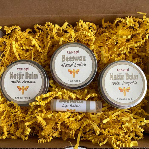 Beeswax Skin Care Gift Box