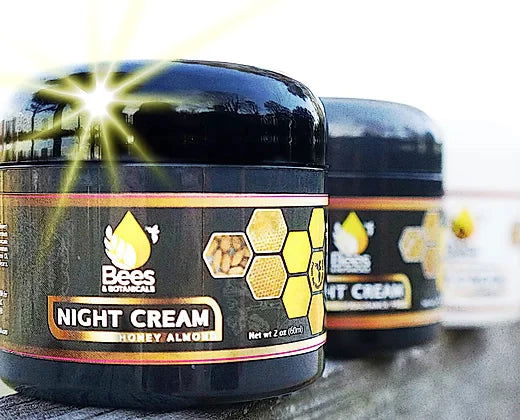 Honey Almond Night Cream with Organic Royal Jelly