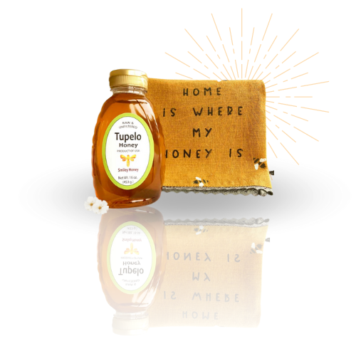 Honey and Tea Towel Gift Box