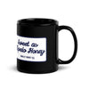 Sweet as Tupelo Honey Black Glossy Mug