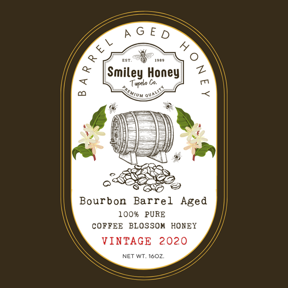 Vintage Coffee Blossom Barrel Aged Honey LIMITED EDITION